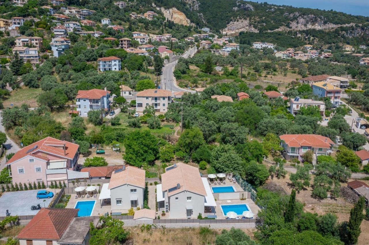 Grappolo Lefkada Villas - Villa Vertzami Just 2 Km From Lefkada Town Apolpaina 外观 照片