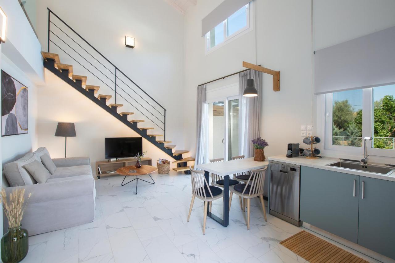 Grappolo Lefkada Villas - Villa Vertzami Just 2 Km From Lefkada Town Apolpaina 外观 照片