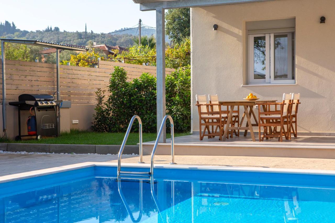 Grappolo Lefkada Villas - Villa Vertzami Just 2 Km From Lefkada Town Apolpaina 外观 照片